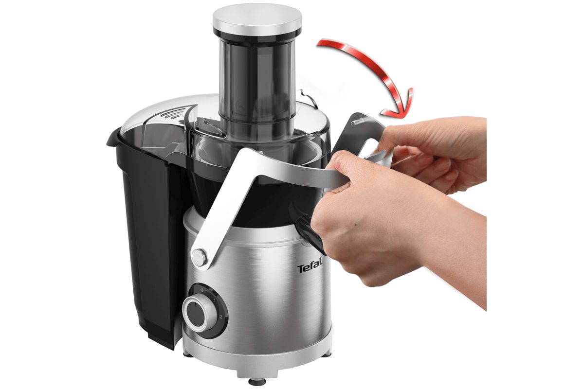 TEFAL ZE660D10 Nutri XXL gyümölcscentrifuga 0,8 literes létartállyal – 4. kép