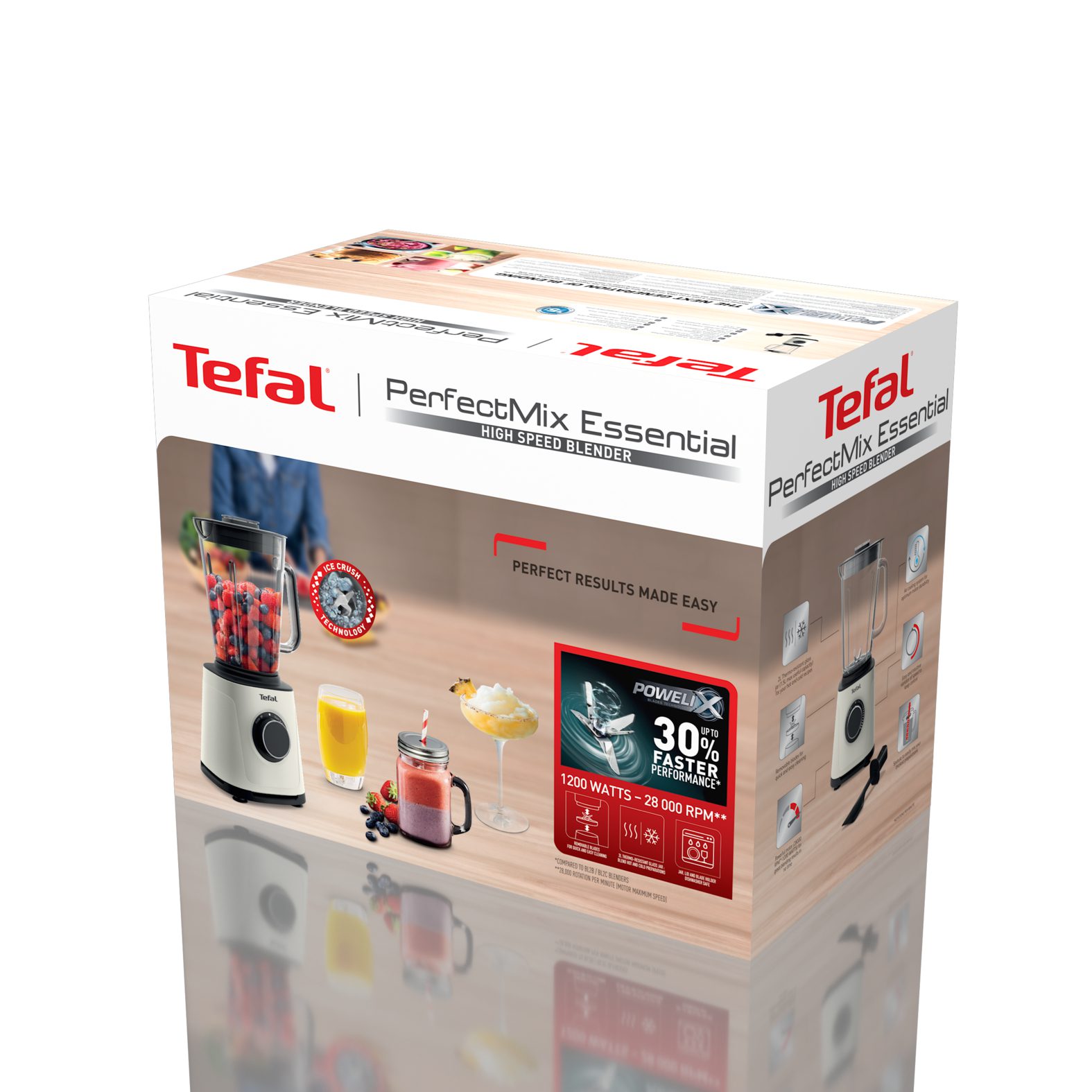 TEFAL BL771AF0 PerfectMix Essential 1200 W-os üvegkelyhes turmixgép – 7. kép