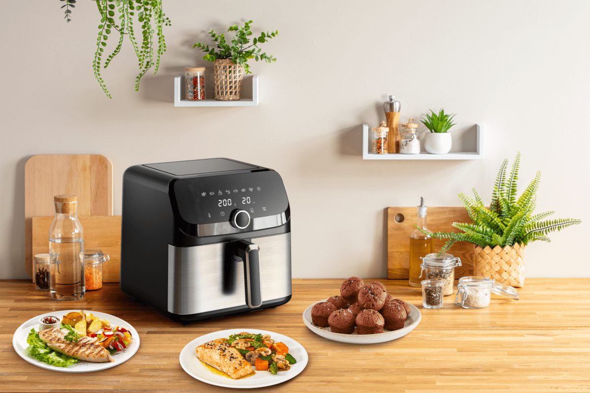 TEFAL EY855D10 Easy Fry Mega 7,5 literes forrólevegős fritőz – 10. kép