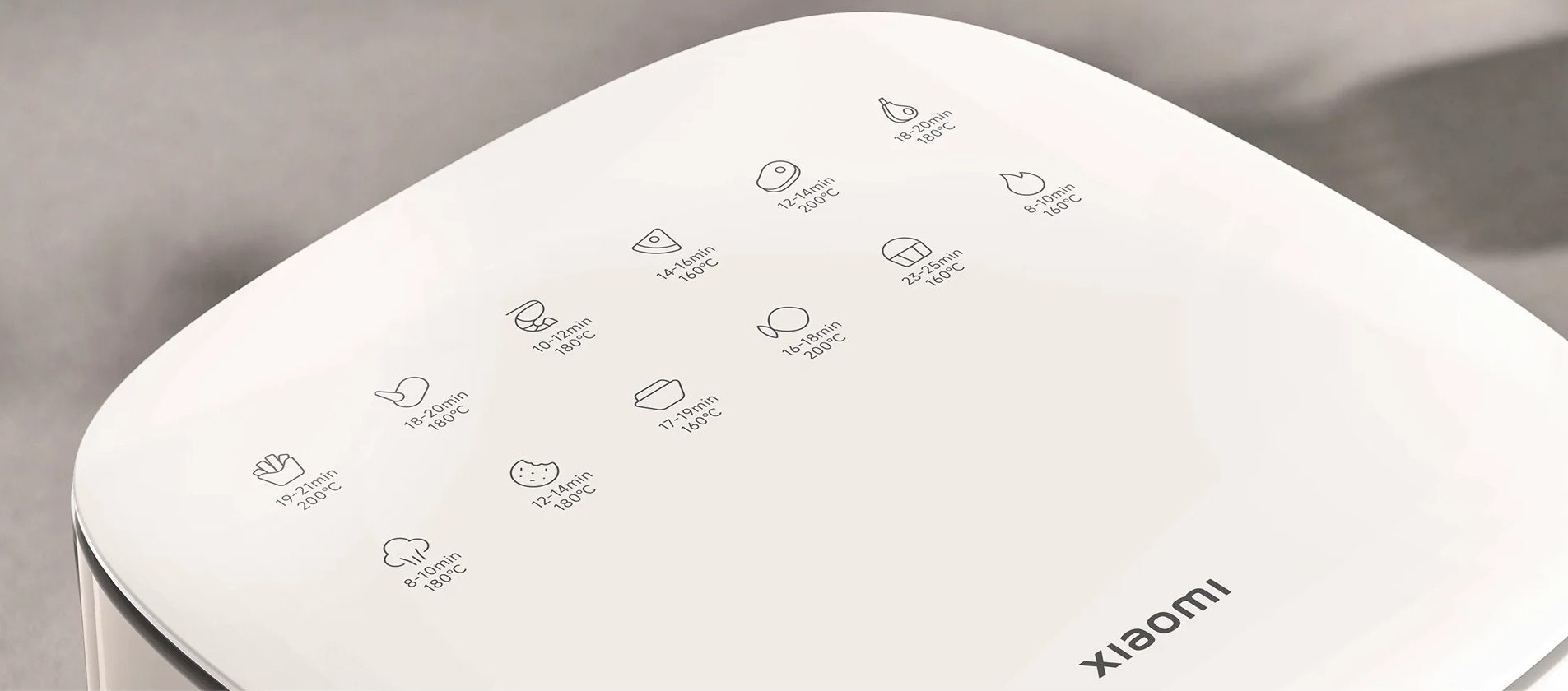 XIAOMI Air Fryer 6L (BHR8588EU) forrólevegős sütő 12 programmal – 4. kép