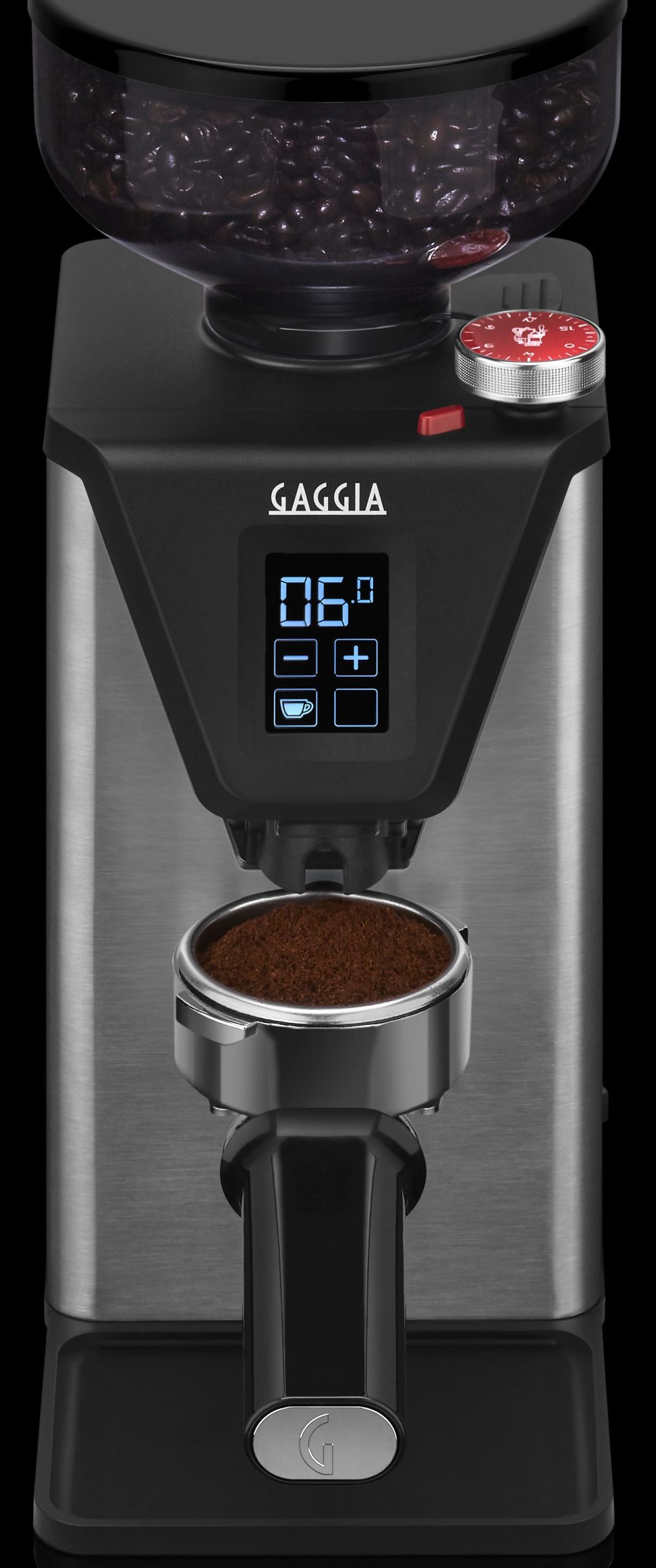 GAGGIA MDF 55 precíziós kávéőrlő digitális kijelzővel – 4. kép