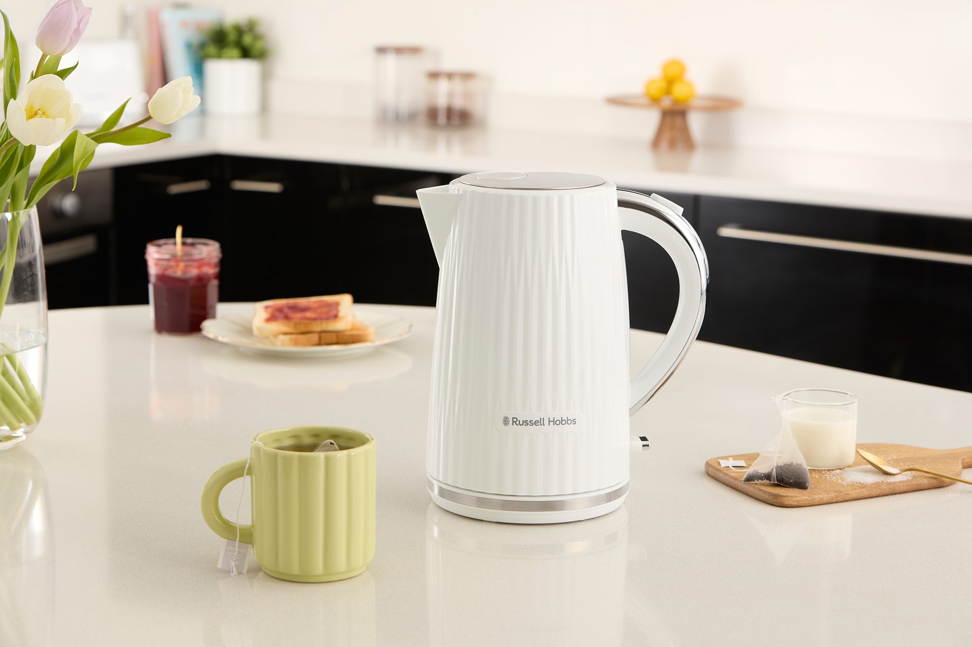 RUSSELL HOBBS 27360-70/RH Eden fehér vízforraló, 1,7 l, 2400 W – 9. kép