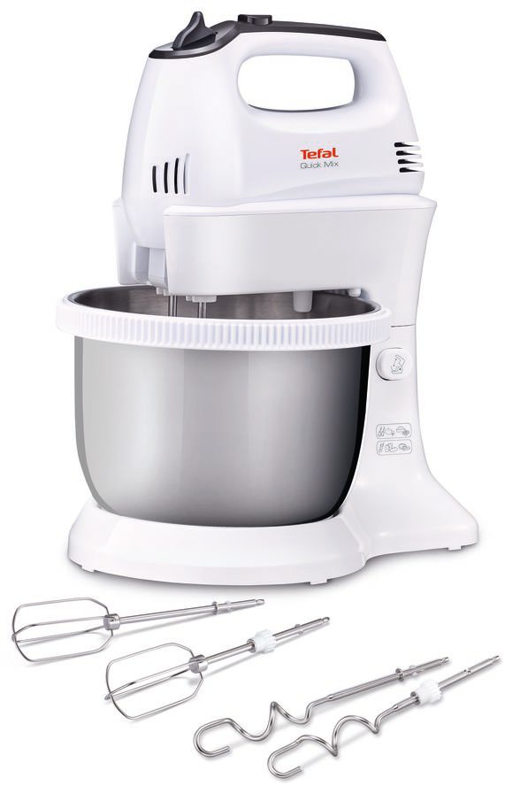 TEFAL HT312138 Quickmix kézi mixer 3,5 literes forgótállal és állvánnyal – 3. kép