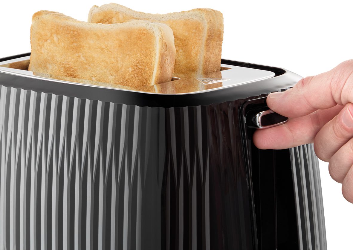RUSSELL HOBBS 27371-56/RH Eden fekete, két szeletes kenyérpirító – 4. kép