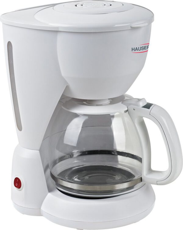 HAUSER C-915W fehér filteres kávéfőző, 10–12 csészés