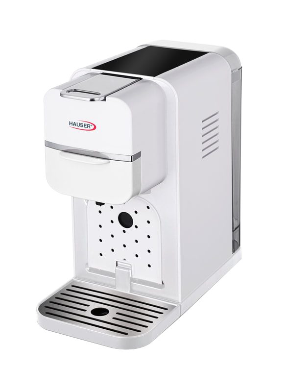 HAUSER CE-940W multikapszulás kávéfőző 20 bar nyomással, fehér – 2. kép