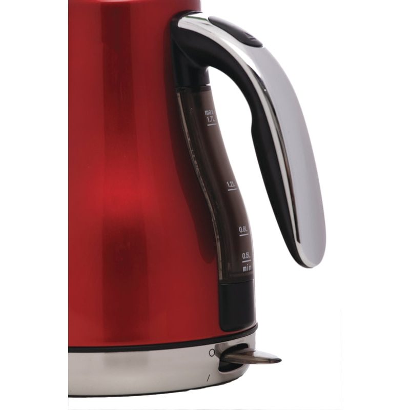 HAUSER JK-903 R piros, fém vízforraló 1,7 literes kapacitással – 3. kép