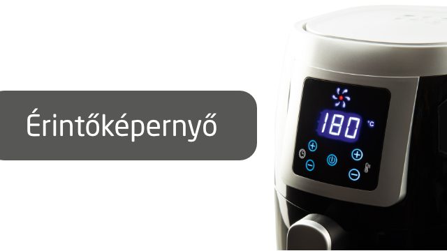 KOENIC KAF 2110 B forrólevegős sütő 2 kg-os kosárral – 4. kép