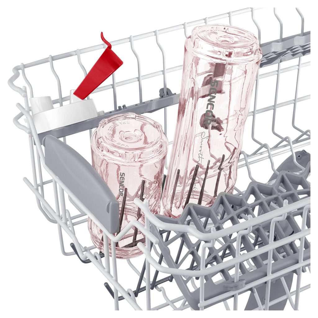 SENCOR SBL 2214RD piros smoothie mixer két hordozható pohárral – 2. kép