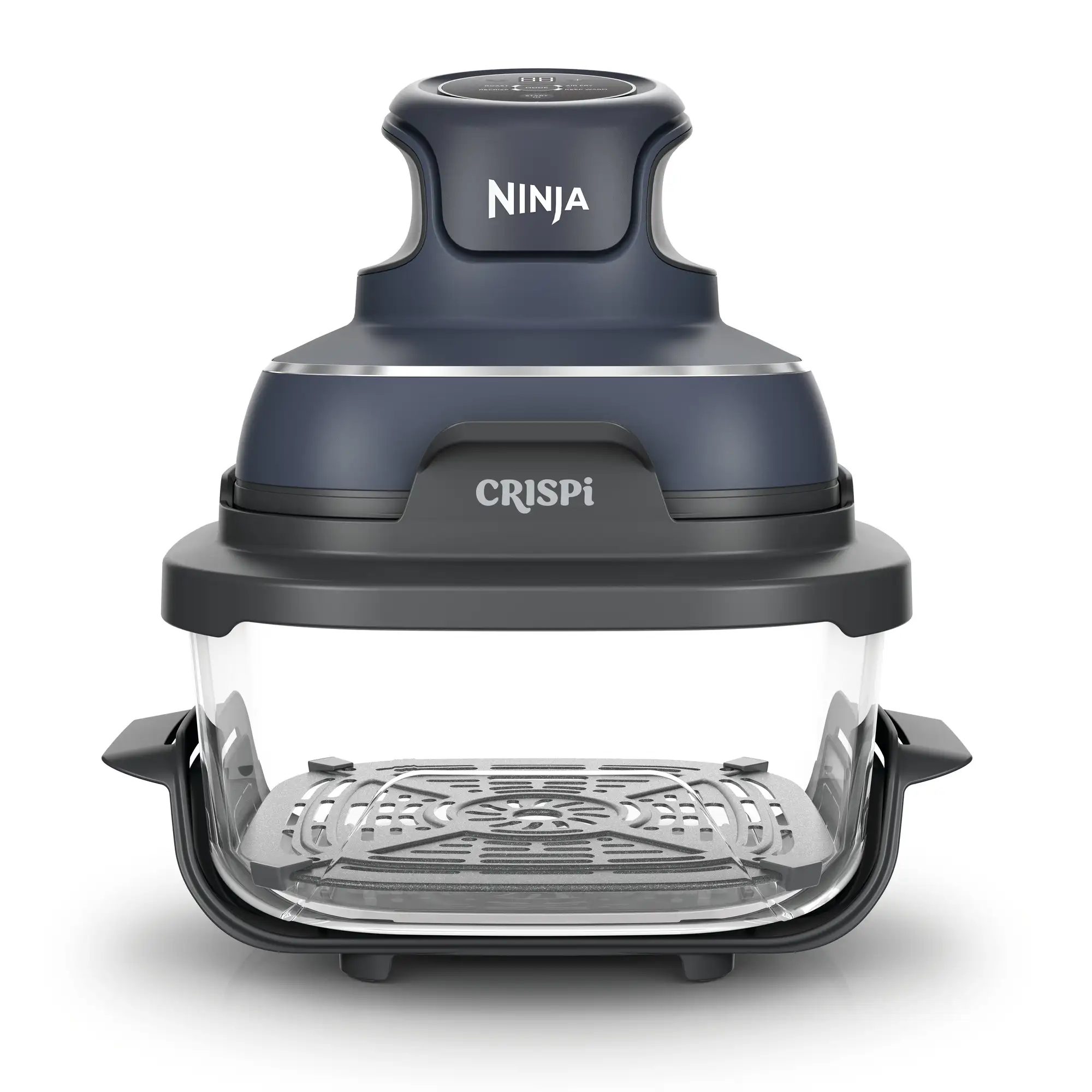 NINJA FN101EUGY Crispi 4 az 1-ben hordozható forrólevegős sütő, sötétkék – 3. kép