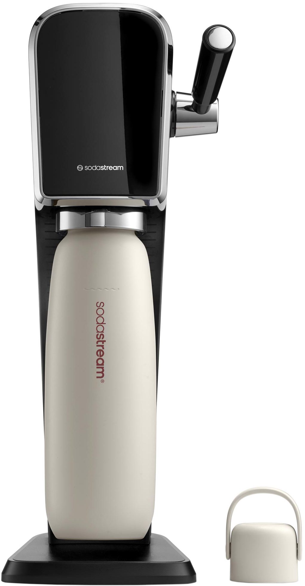 SODA STREAM Fizz&Go Thermo palack 0,9 l, homok színben – 3. kép
