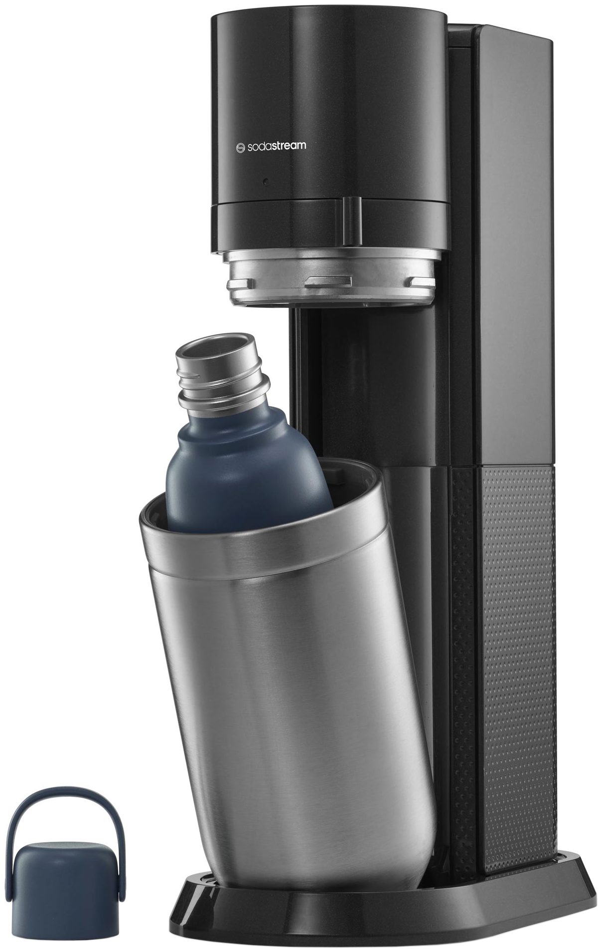 SODA STREAM Fizz&Go 0,9 l-es sötétkék vákuumszigetelt thermo palack – 4. kép