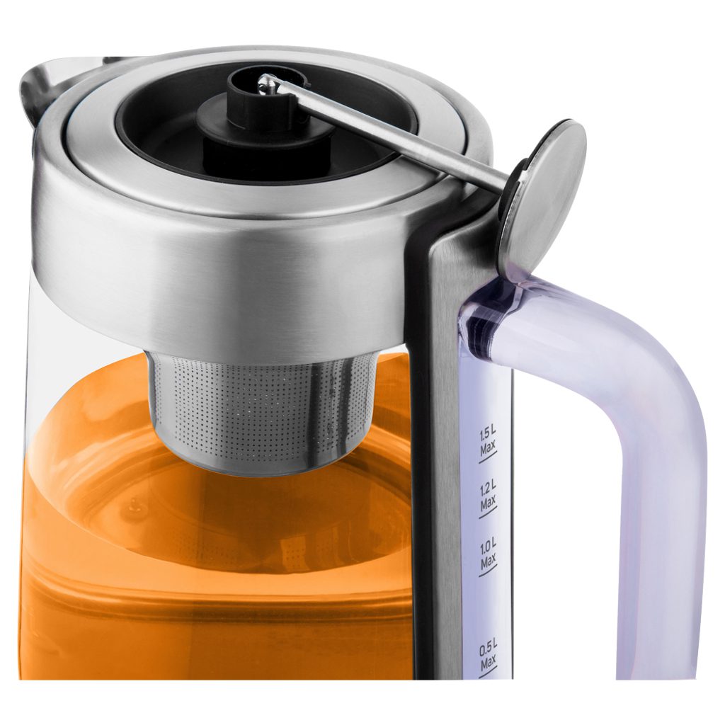 SENCOR SWK 1590SS okos vízforraló teakészítő funkcióval, 1,5 l – 4. kép