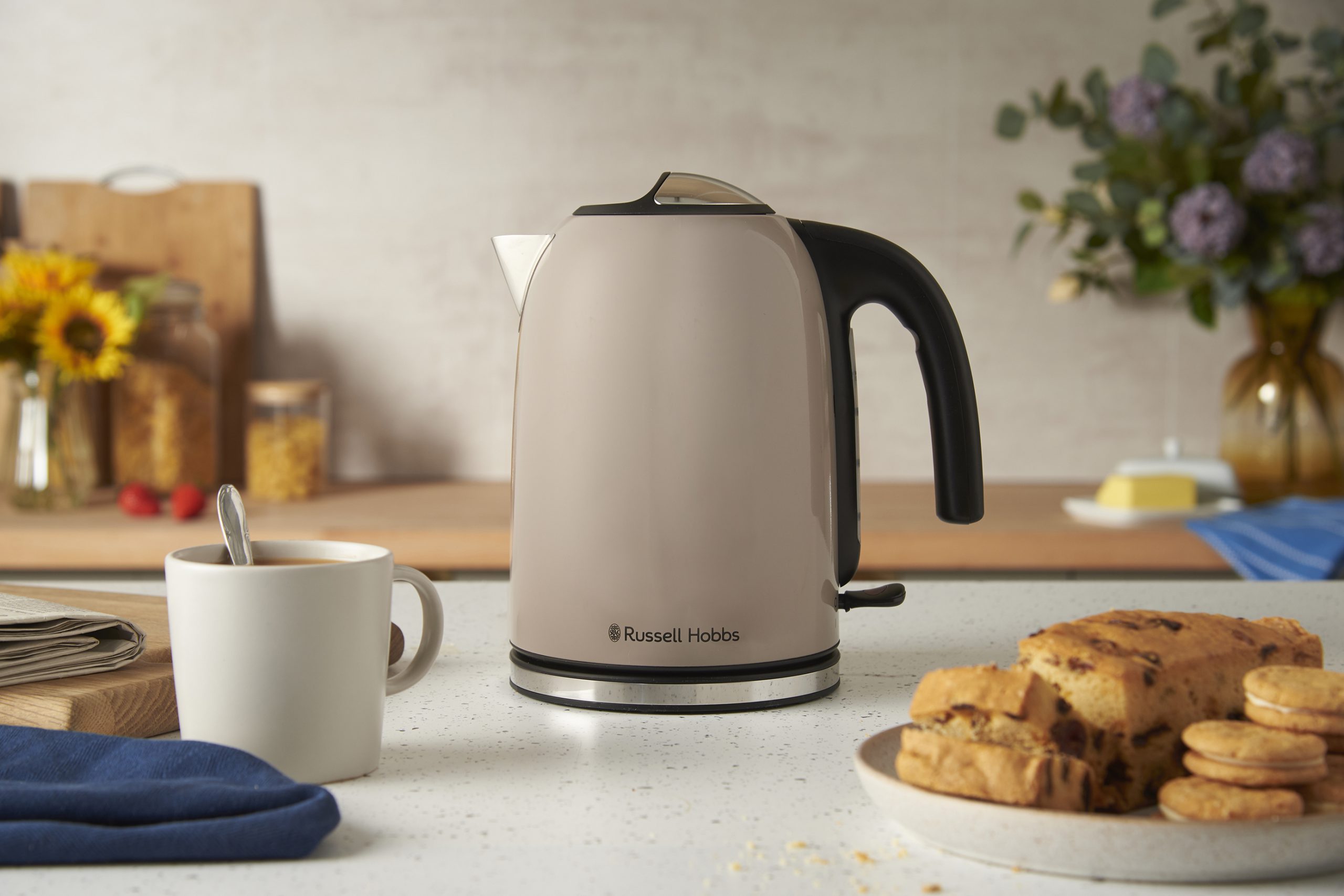 RUSSELL HOBBS 28511-70/RH Colours Plus Mocha rozsdamentes acél vízforraló – 14. kép