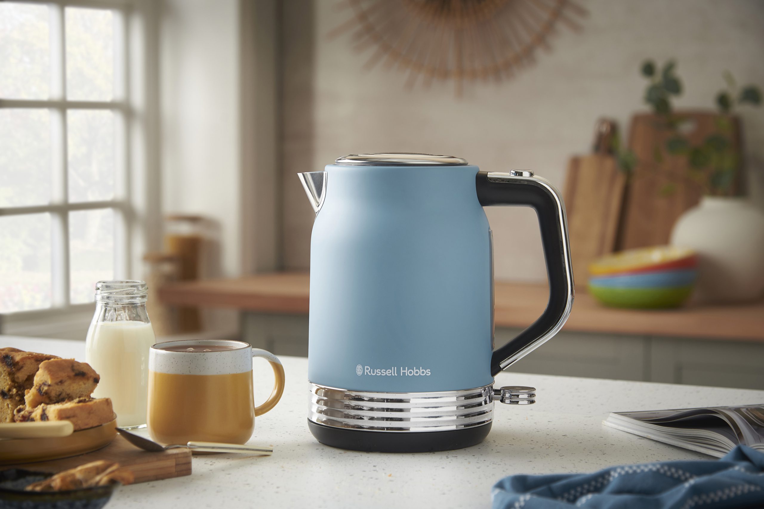 RUSSELL HOBBS 28641-70/RH Hanley Blue 1,7 literes vízforraló – 2. kép
