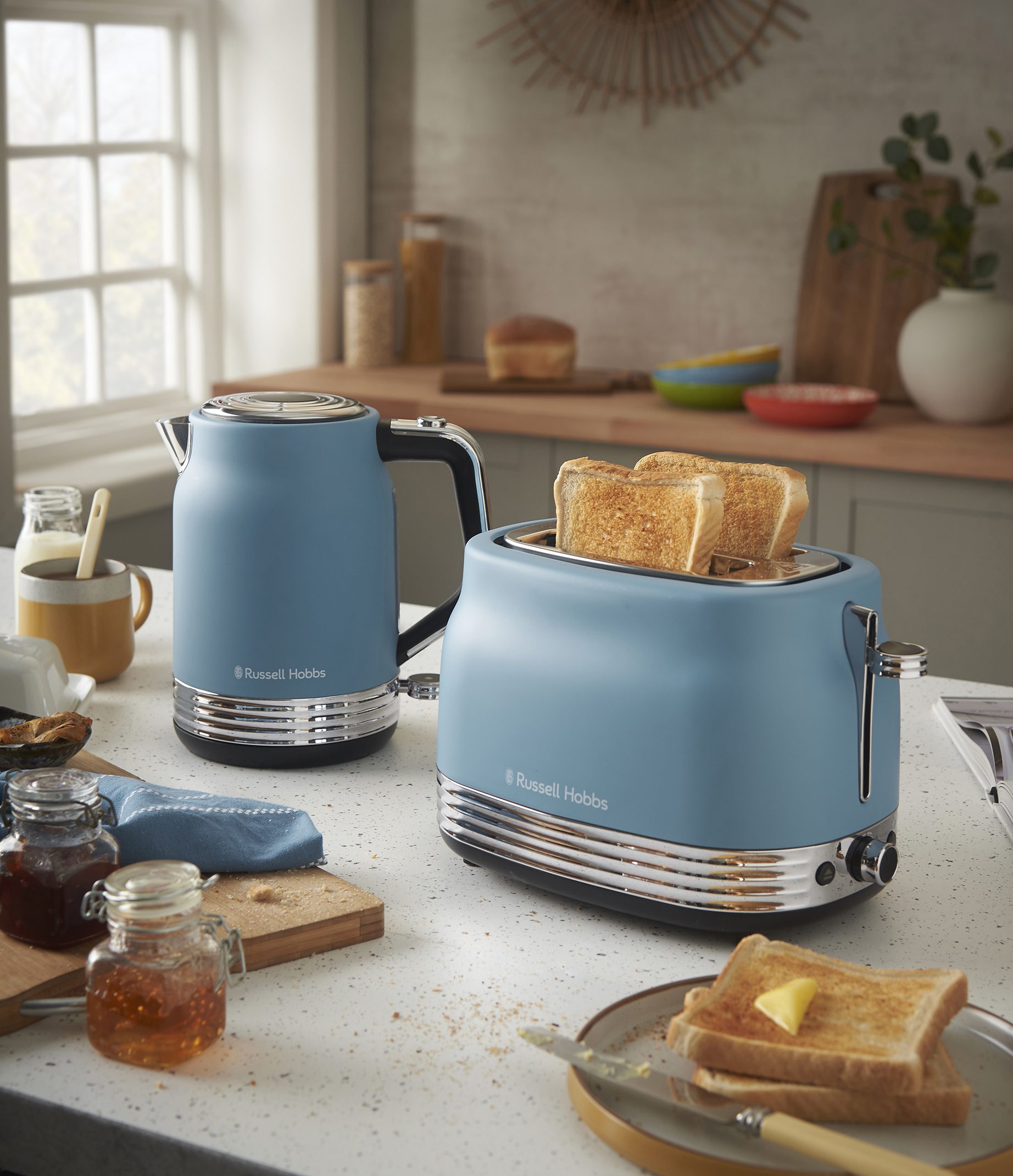 RUSSELL HOBBS 28641-70/RH Hanley Blue 1,7 literes vízforraló – 10. kép