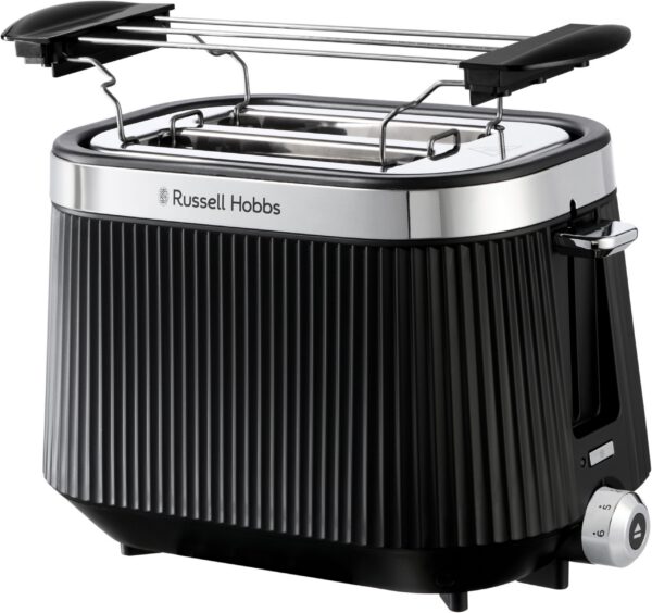 RUSSELL HOBBS 26760-56/RH Brontë Black két szeletes kenyérpirító