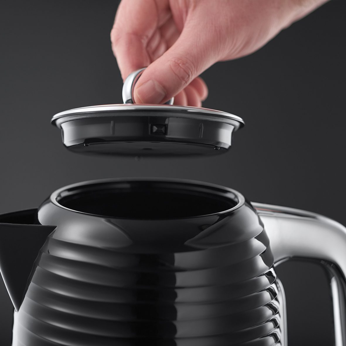 RUSSELL HOBBS 24361-70/RH Inspire fekete vízforraló – 7. kép