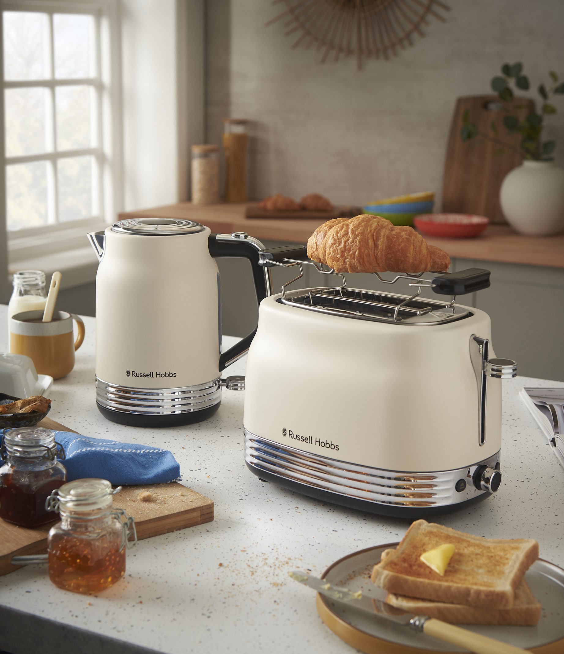 RUSSELL HOBBS 28650-56/RH Hanley Jasmine kétrekeszes kenyérpirító – 8. kép