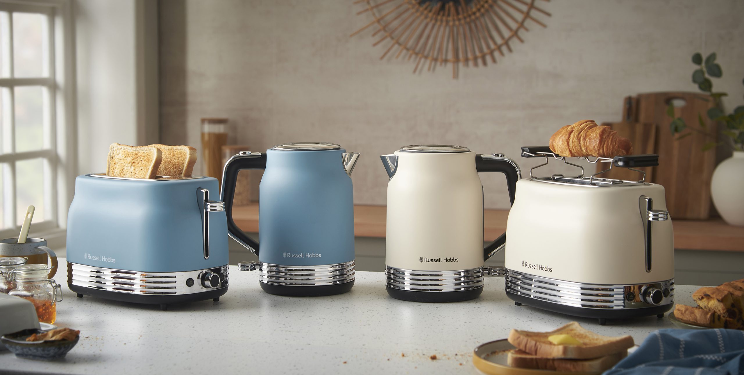 RUSSELL HOBBS 28650-56/RH Hanley Jasmine kétrekeszes kenyérpirító – 11. kép