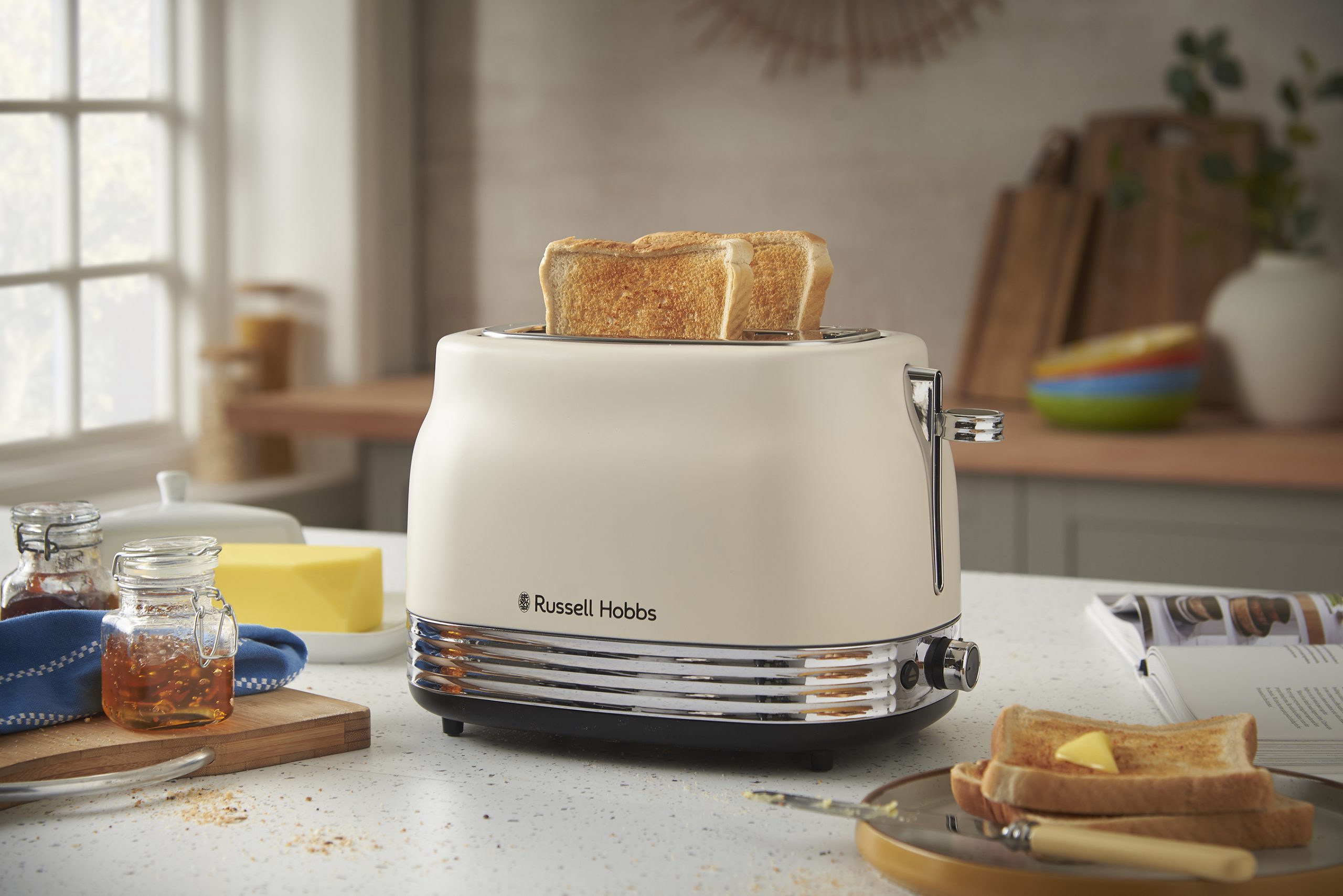 RUSSELL HOBBS 28650-56/RH Hanley Jasmine kétrekeszes kenyérpirító – 16. kép