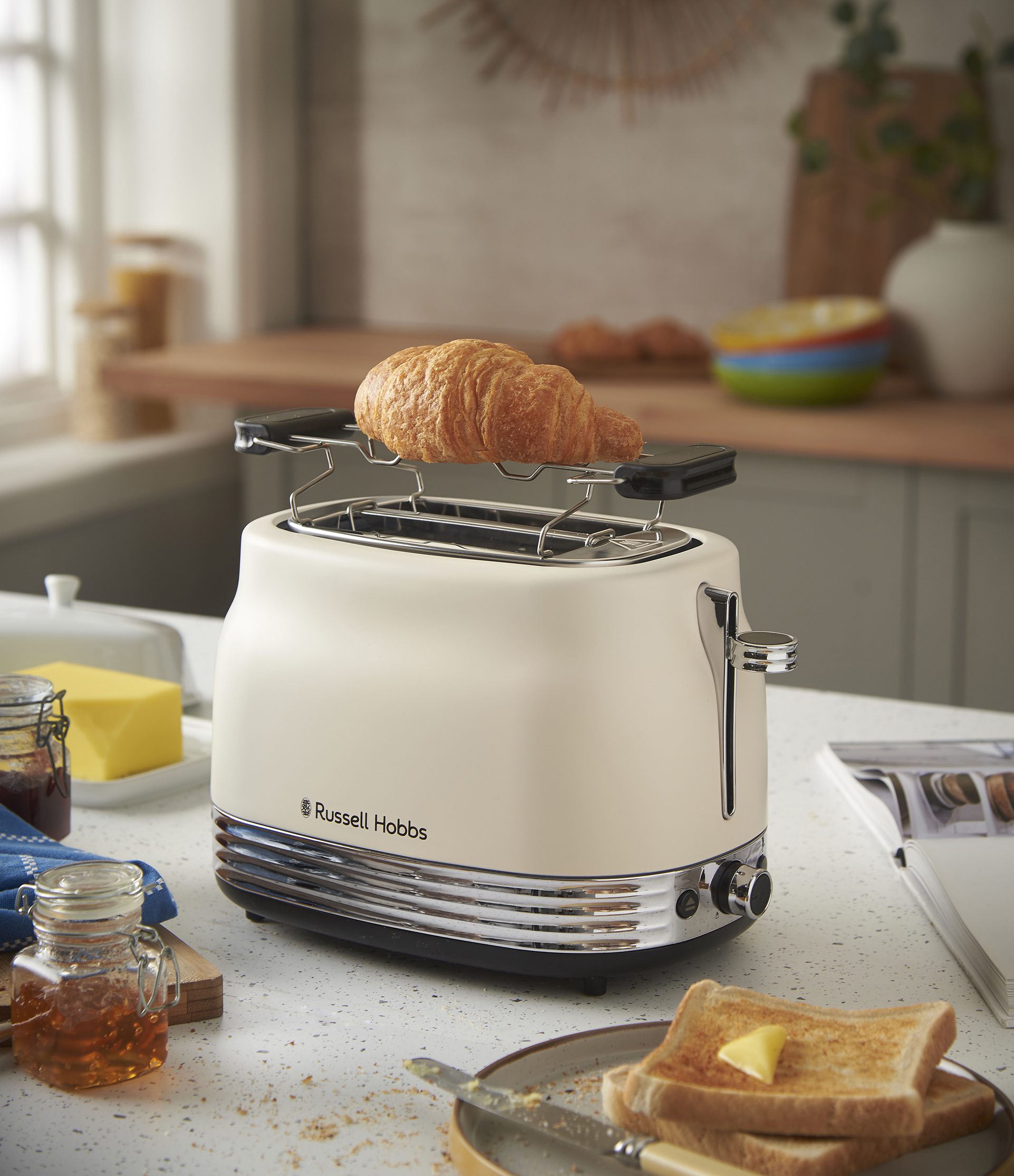 RUSSELL HOBBS 28650-56/RH Hanley Jasmine kétrekeszes kenyérpirító – 20. kép