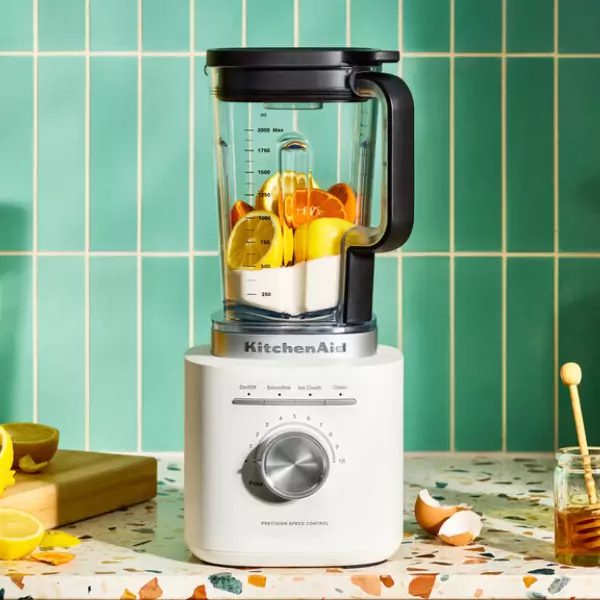 KITCHENAID 5KSB2073EPL Pure Power 2 literes turmixgép tritán kancsóval, porcelán fehér – 6. kép