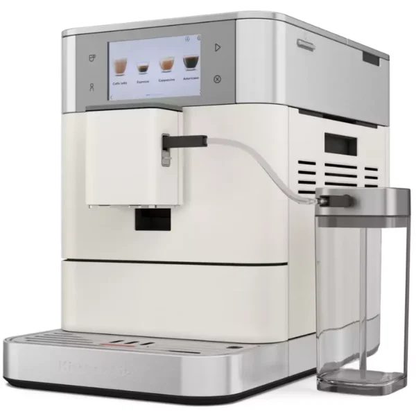 KITCHENAID 5KES8558EPL KF8 automata eszpresszó kávéfőző növényi ital programmal, porcelán fehér – 9. kép