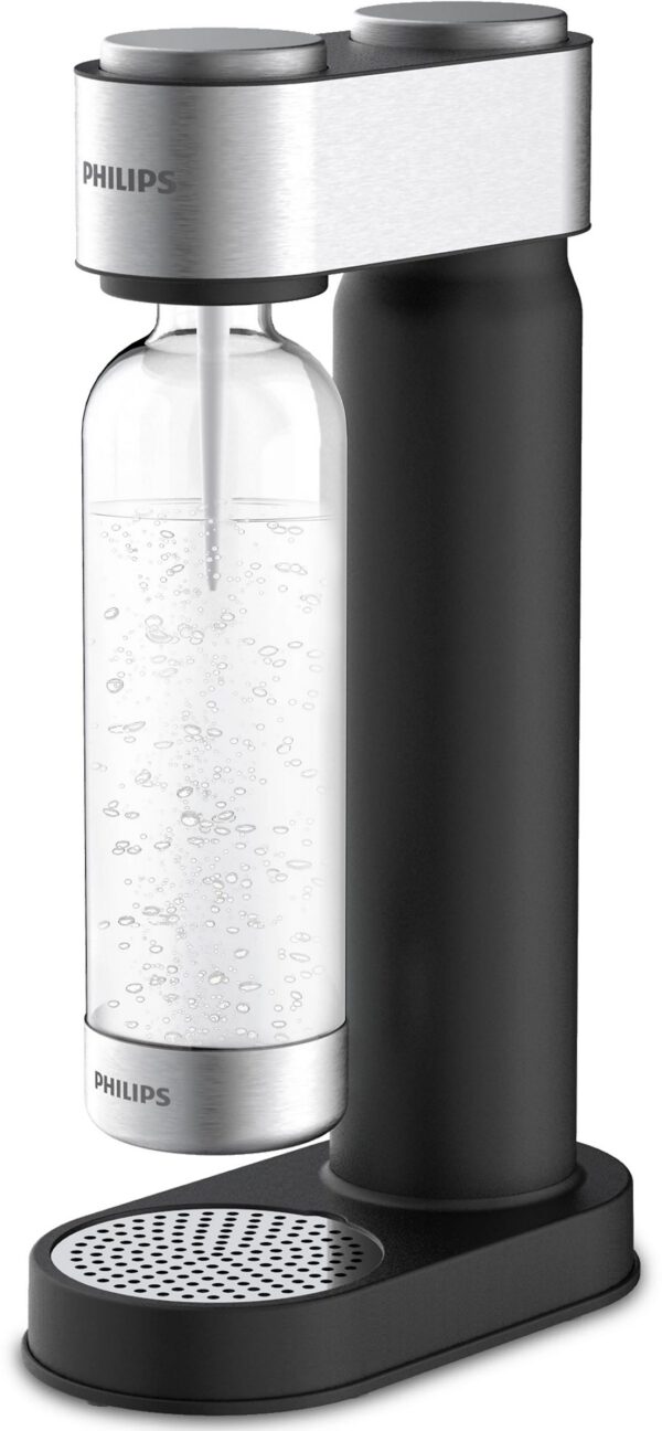 PHILIPS ADD4902BK GoZero Viva fekete szódagép 1 literes palackkal