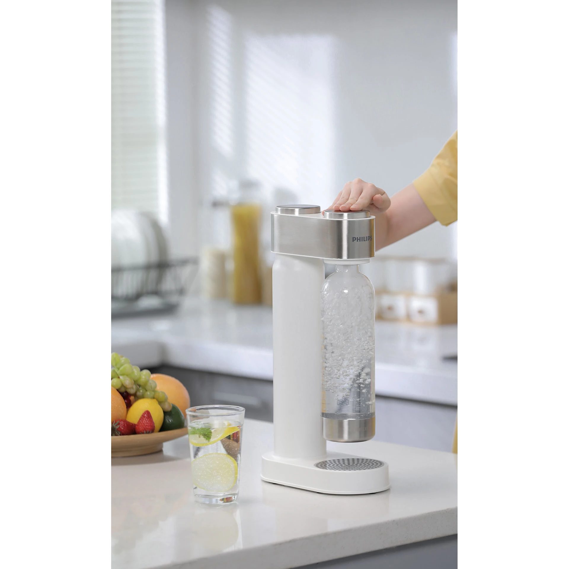 PHILIPS ADD4902WH GoZero Viva fehér szódagép – 3. kép