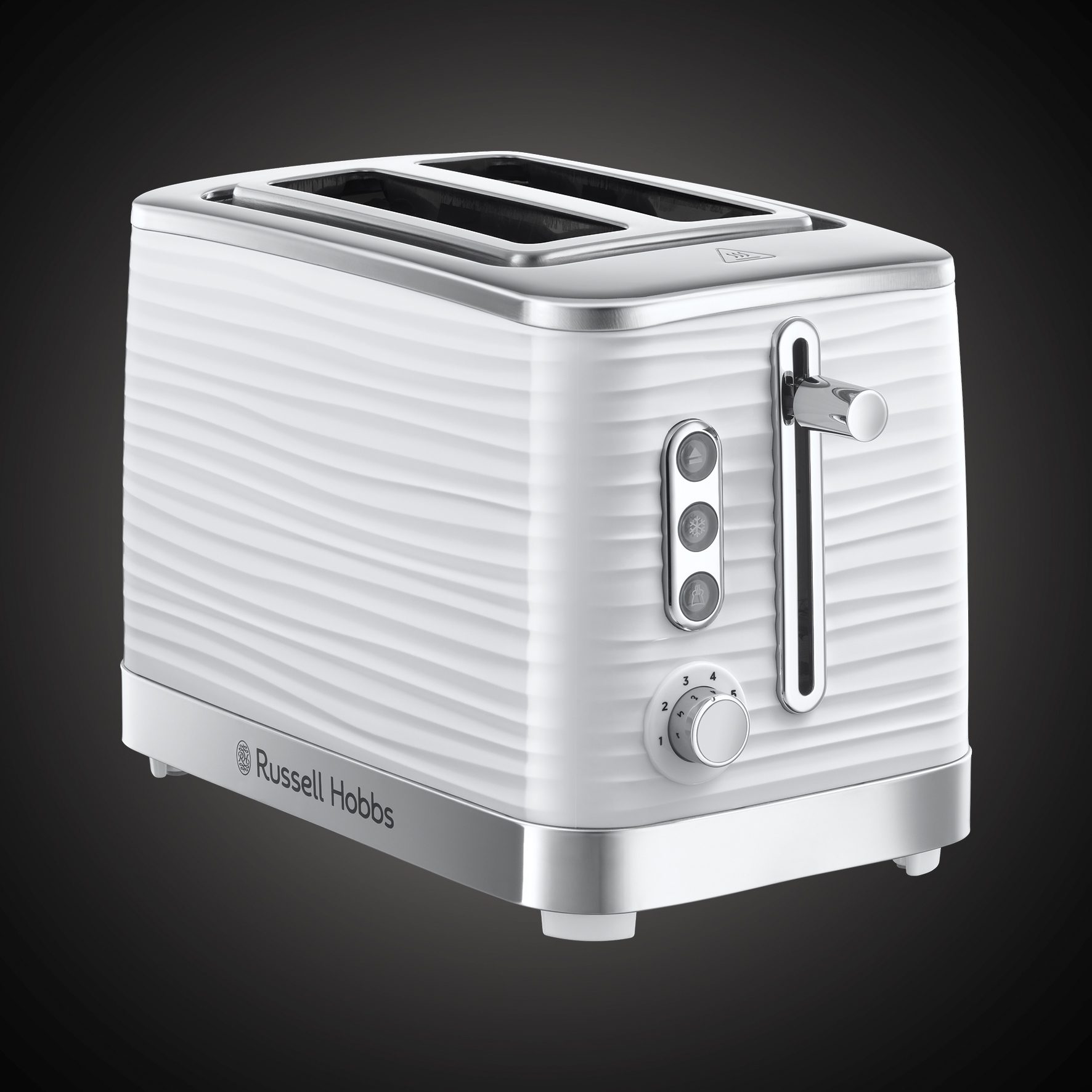 RUSSELL HOBBS 24370-56/RH Inspire kétszeletes fehér kenyérpirító – 6. kép