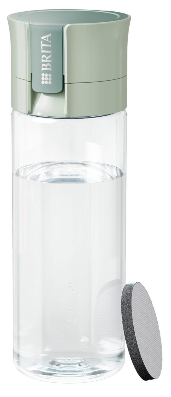 BRITA Vital 0,6 l-es világoszöld vízszűrős kulacs 2 MicroDisc szűrőkoronggal