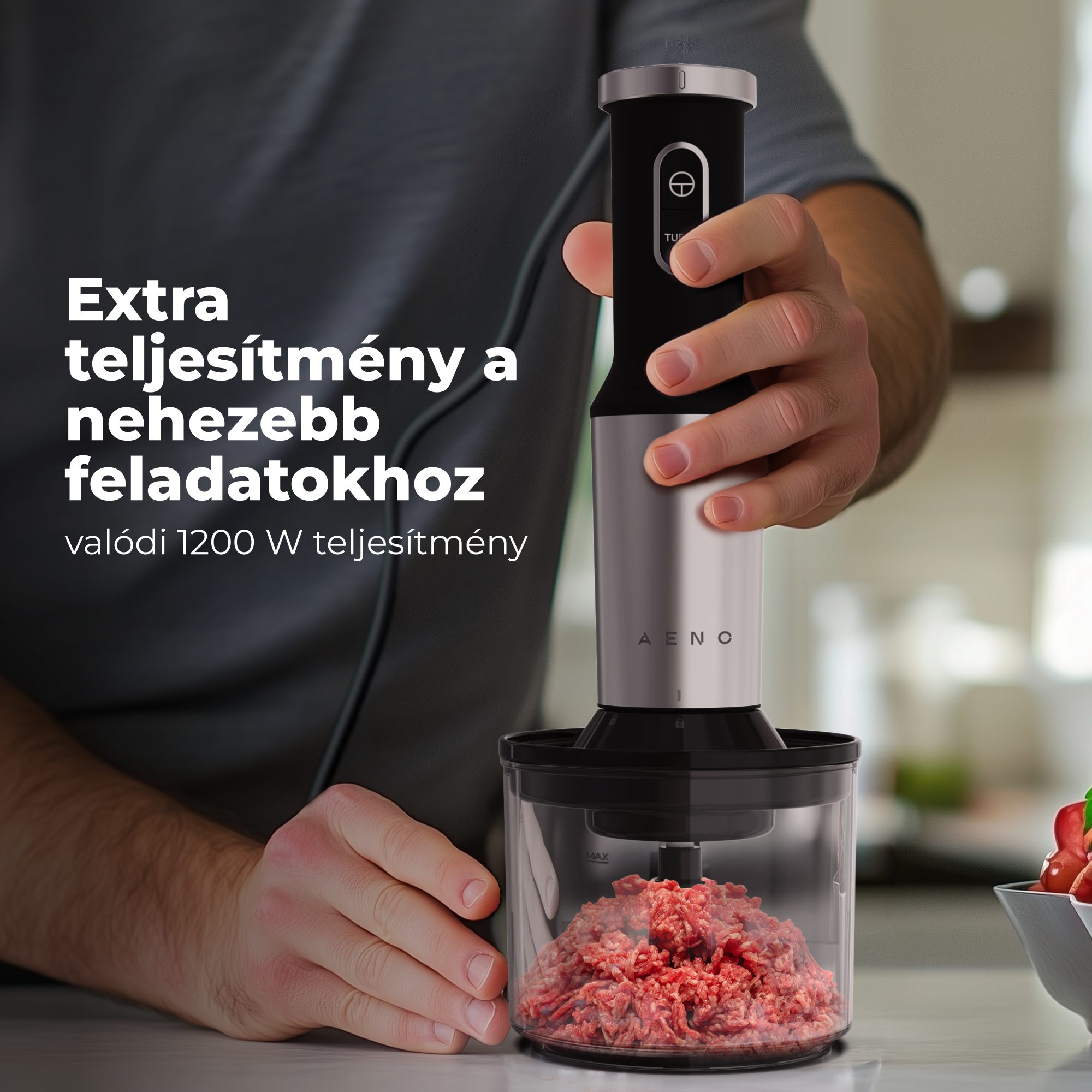 AENO AHB0004B botmixer 1200 W teljesítménnyel és tartozékokkal – 7. kép