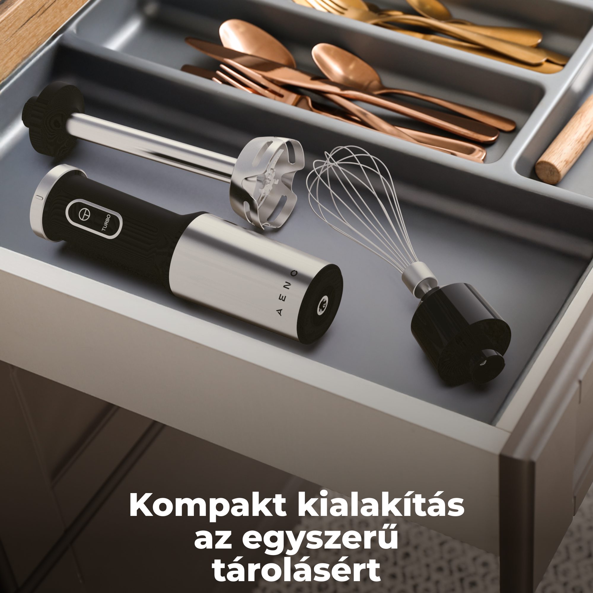 AENO AHB0004B botmixer 1200 W teljesítménnyel és tartozékokkal – 9. kép