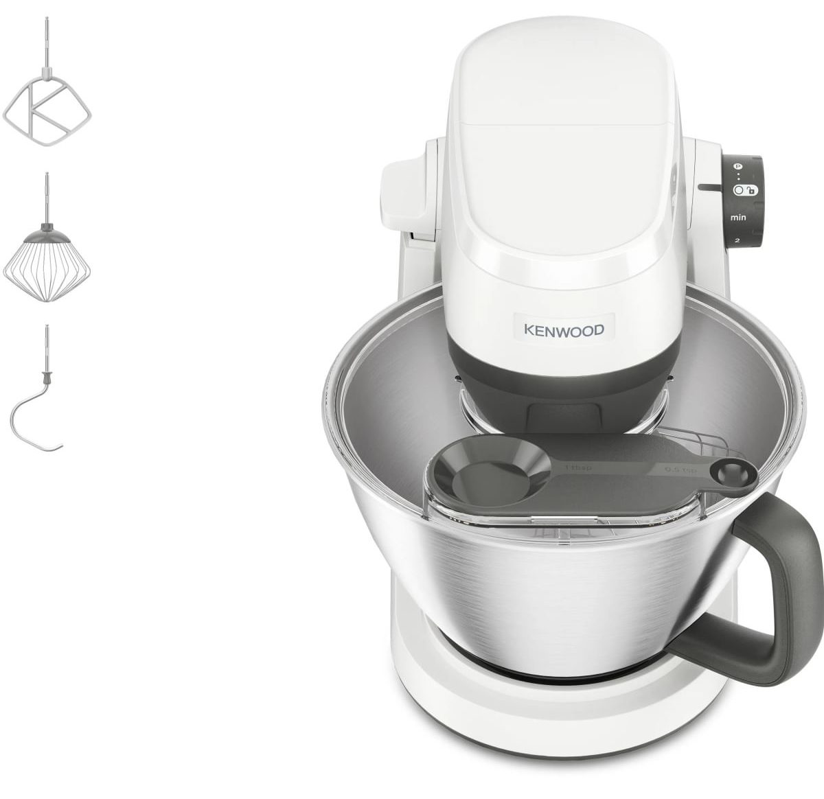 KENWOOD KHC30.000WH fehér konyhai robotgép 4,3 literes tállal, 1000 W – 2. kép