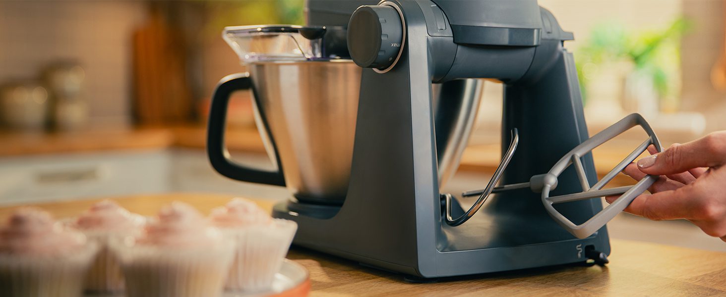 KENWOOD KHC30.050GY 1000 W-os fekete konyhai robotgép 4,3 literes tállal – 4. kép