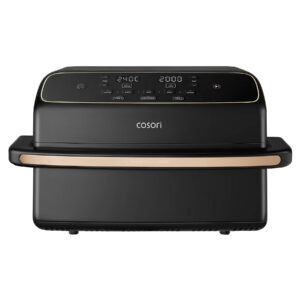 COSORI Dual Blaze Twinfry™ Compact 8,6 literes, kétzónás forrólevegős sütő