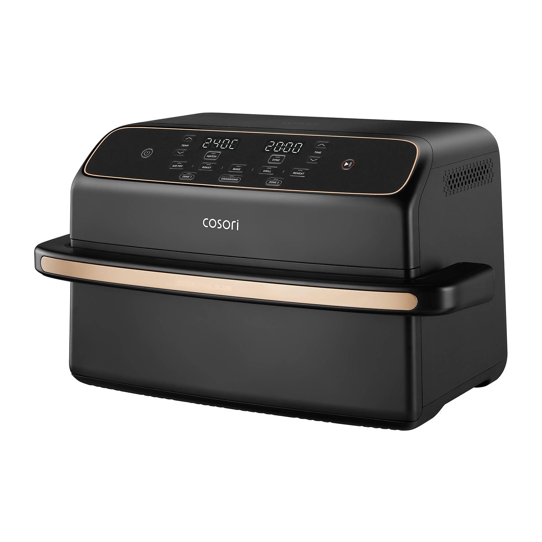 COSORI Dual Blaze Twinfry™ Compact 8,6 literes, kétzónás forrólevegős sütő – 2. kép