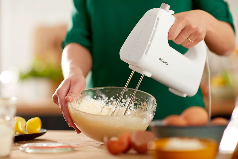 PHILIPS HR3705/00 kézi mixer 300 W teljesítménnyel, fehér – 5. kép