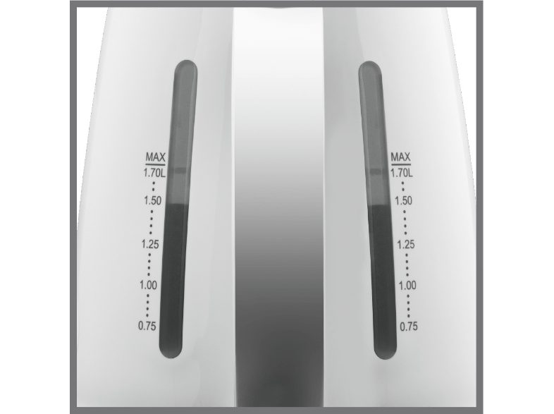 KOENIC KWK 4331 W vízforraló hőmérséklet-kijelzővel, 1,7 l – 3. kép
