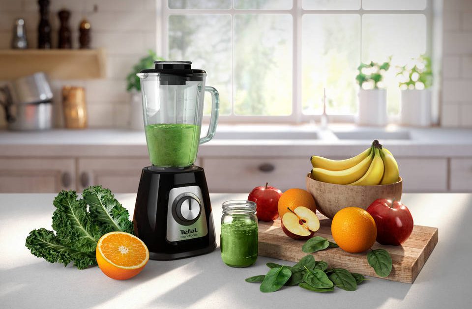 TEFAL BL435831 Blendforce 2 fekete üvegkancsós turmixgép 800 W – 4. kép