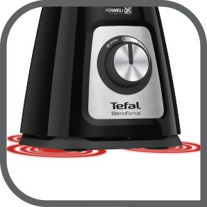 TEFAL BL435831 Blendforce 2 fekete üvegkancsós turmixgép 800 W – 9. kép