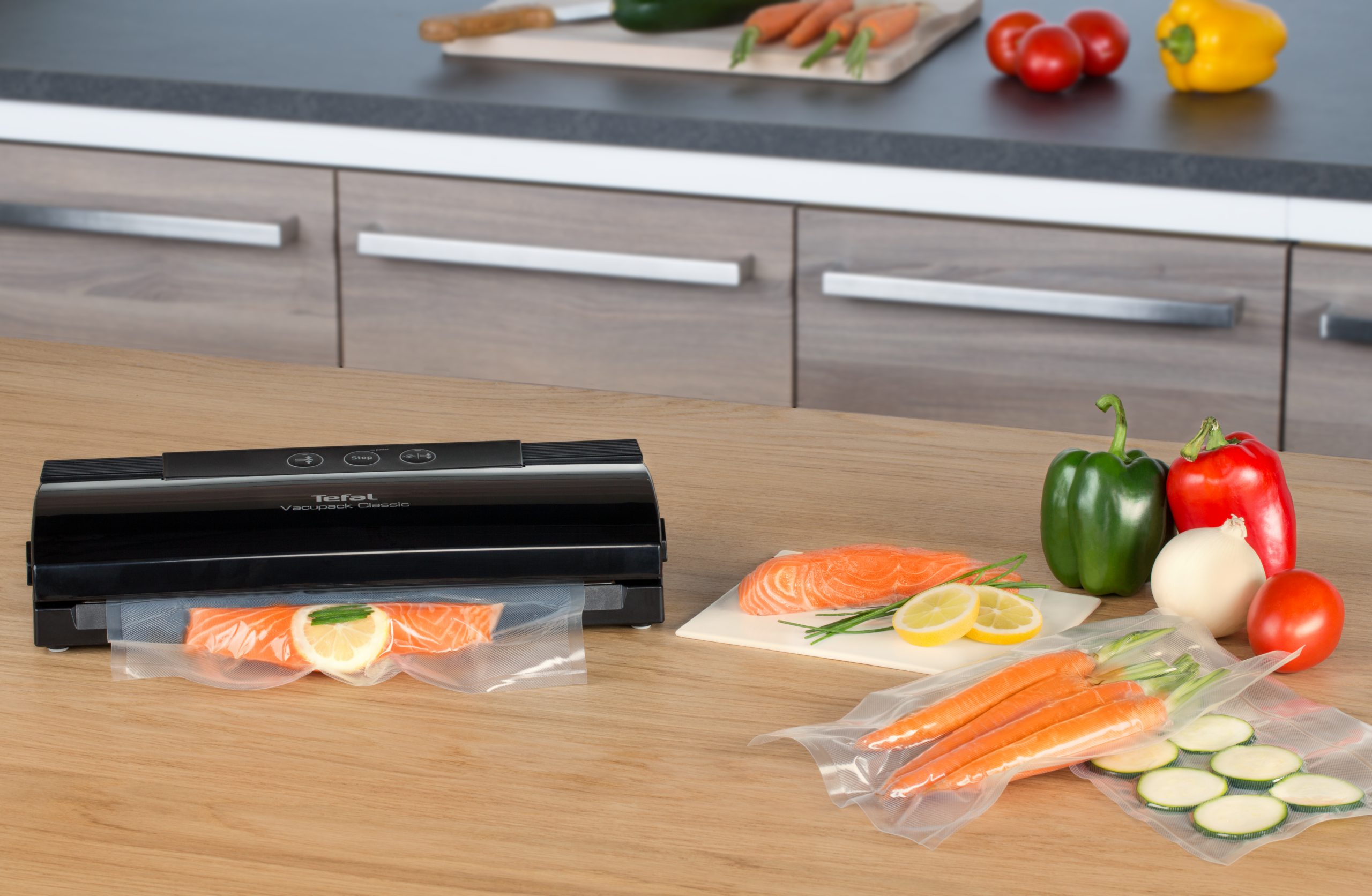 TEFAL XA256010 átlátszó vákuumcsomagoló tekercsek, 2 db – 5. kép