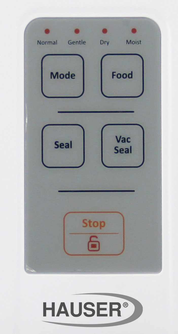 HAUSER VS-330W fóliahegesztő kétfokozatú vákuumszívással – 2. kép