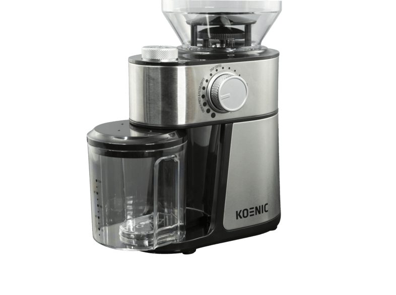 KOENIC KGC 2221 M tárcsás kávédaráló, 200 W, 230 g – 2. kép