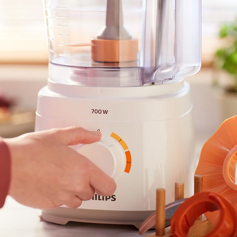 PHILIPS HR7320/00 kompakt, 700 W-os konyhai robotgép – 5. kép