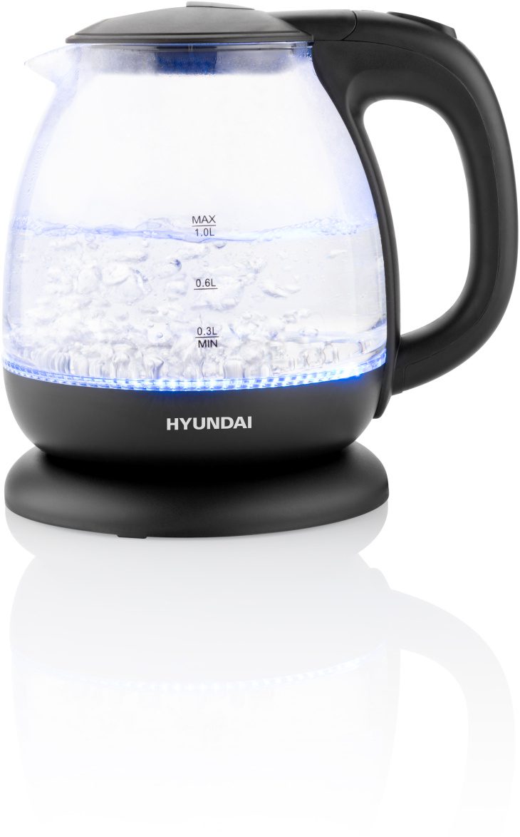 HYUNDAI VK101 1 literes üveg vízforraló belső világítással – 2. kép