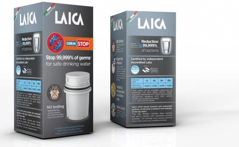 LAICA Germ-Stop baktériumszűrő betét Predátor kancsóhoz – 3. kép