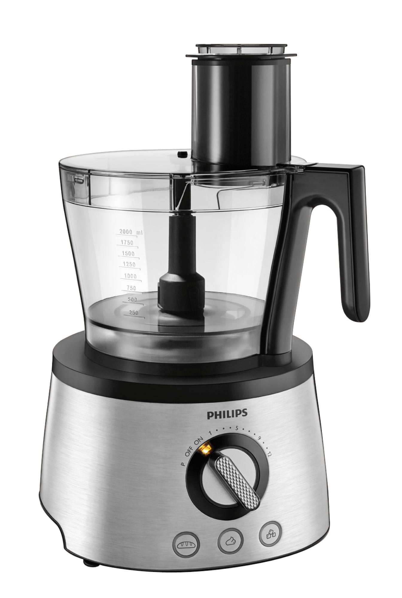 PHILIPS HR7778/00 1300 W-os konyhai robotgép 3,4 literes tállal – 2. kép