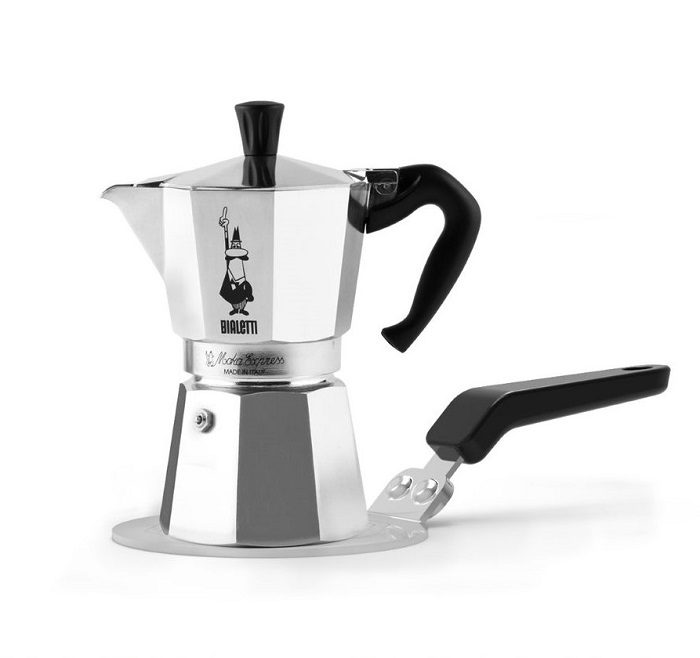 BIALETTI DCDESIGN08 rozsdamentes acél indukciós alátét kotyogó kávéfőzőhöz – 4. kép